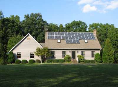 Solar Lights & More installed solar panels on a beautiful house rooftop in Ocala, FL