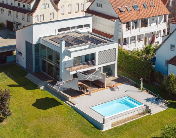 Modern Luxury Home with Solar Pool Heaters in Hernando, FL