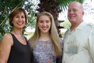 Kathy, Kaitlyn & Kevin McMonigle, owners of Solar Lights & More